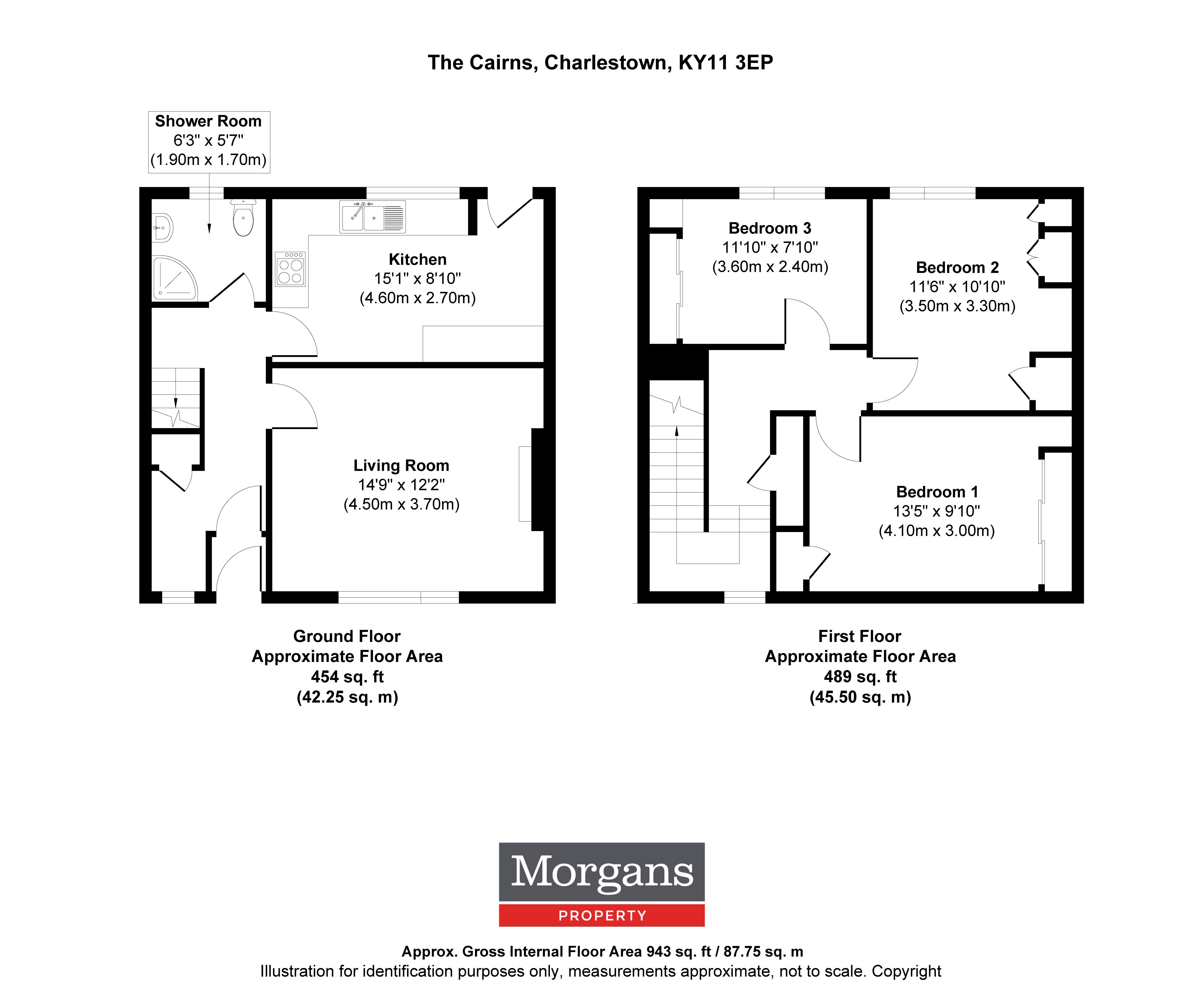 20, The Cairns, Charlestown floorplan