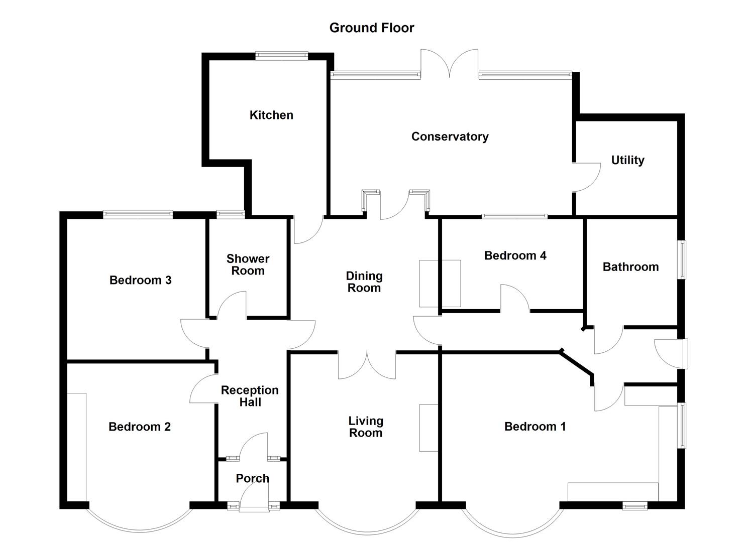 160-162, Kingsway, Ossett floorplan