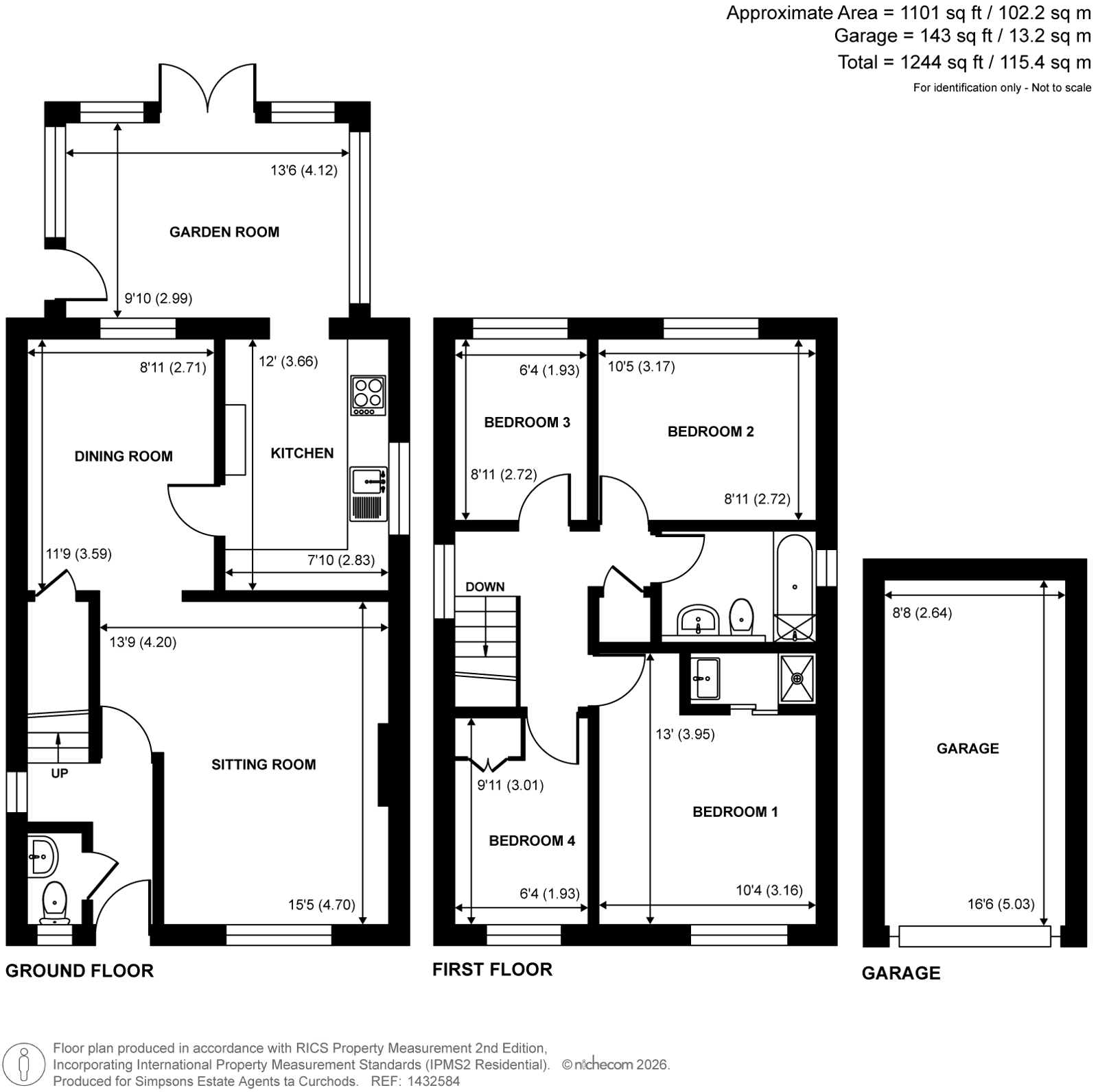 6, Broke Court, Guildford floorplan
