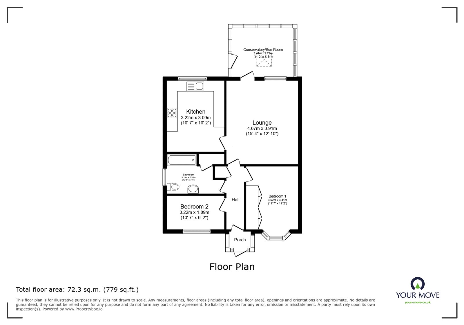 28, Spinney Drive, Leicester floorplan