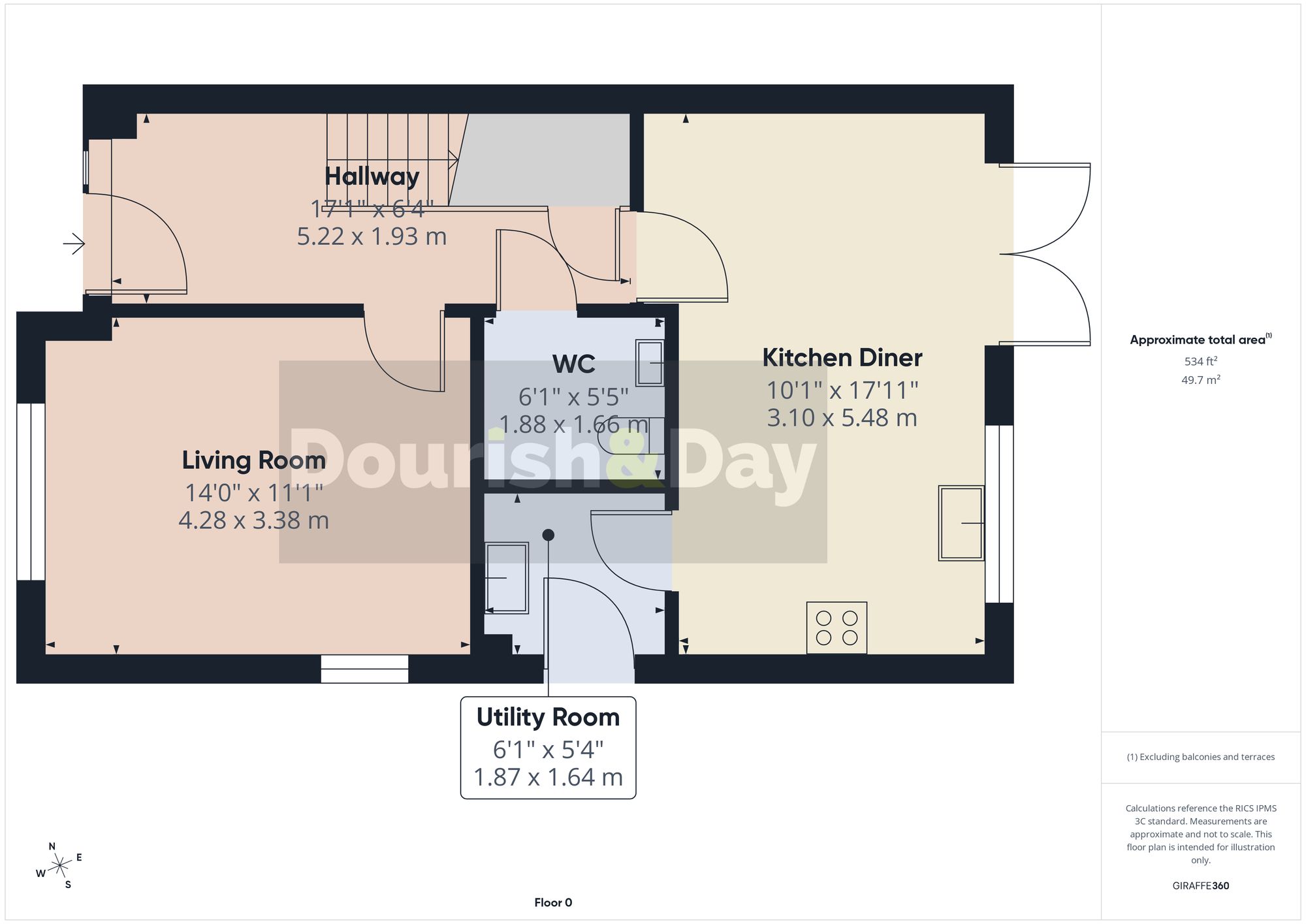 73, Lynchet Road, Malpas, SY14 floorplan