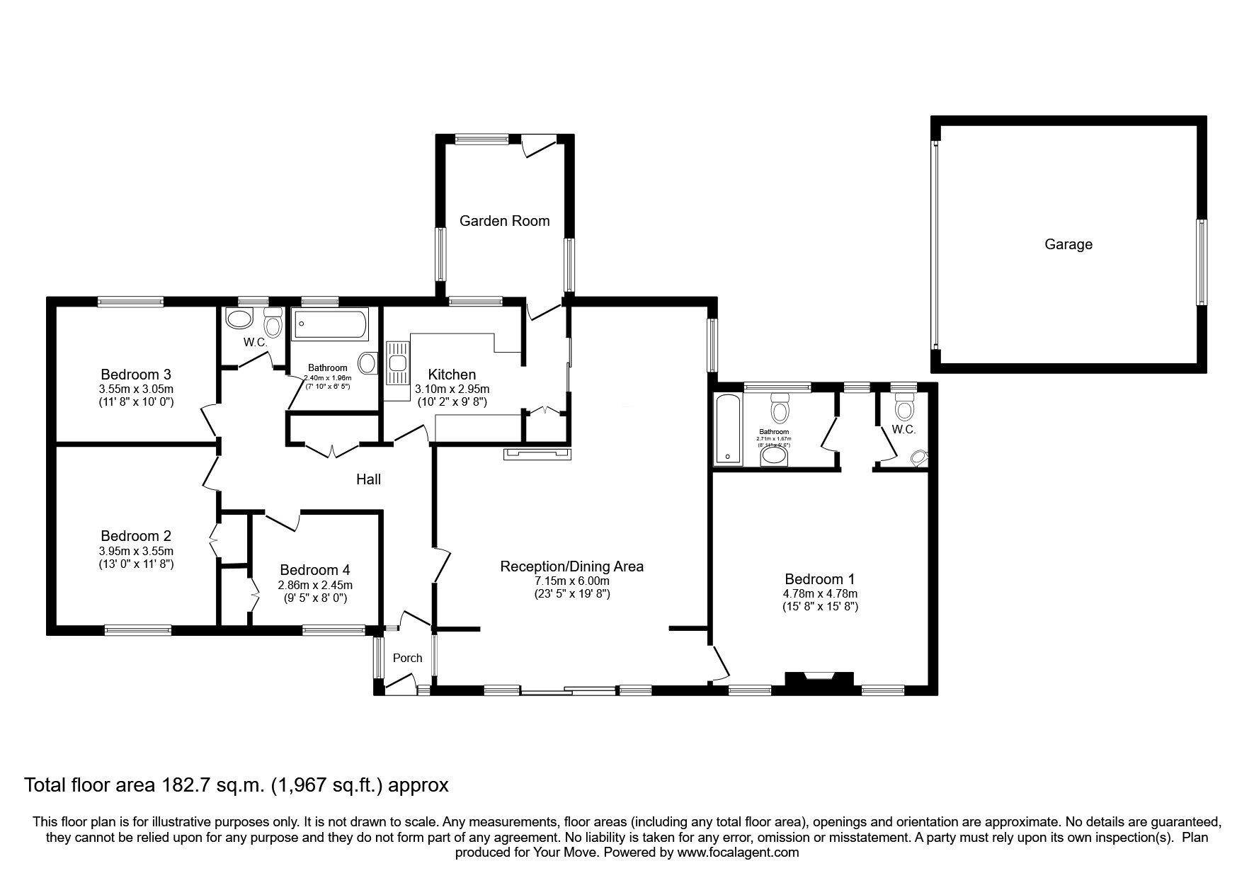 13, Grune Point Close, Wigton floorplan