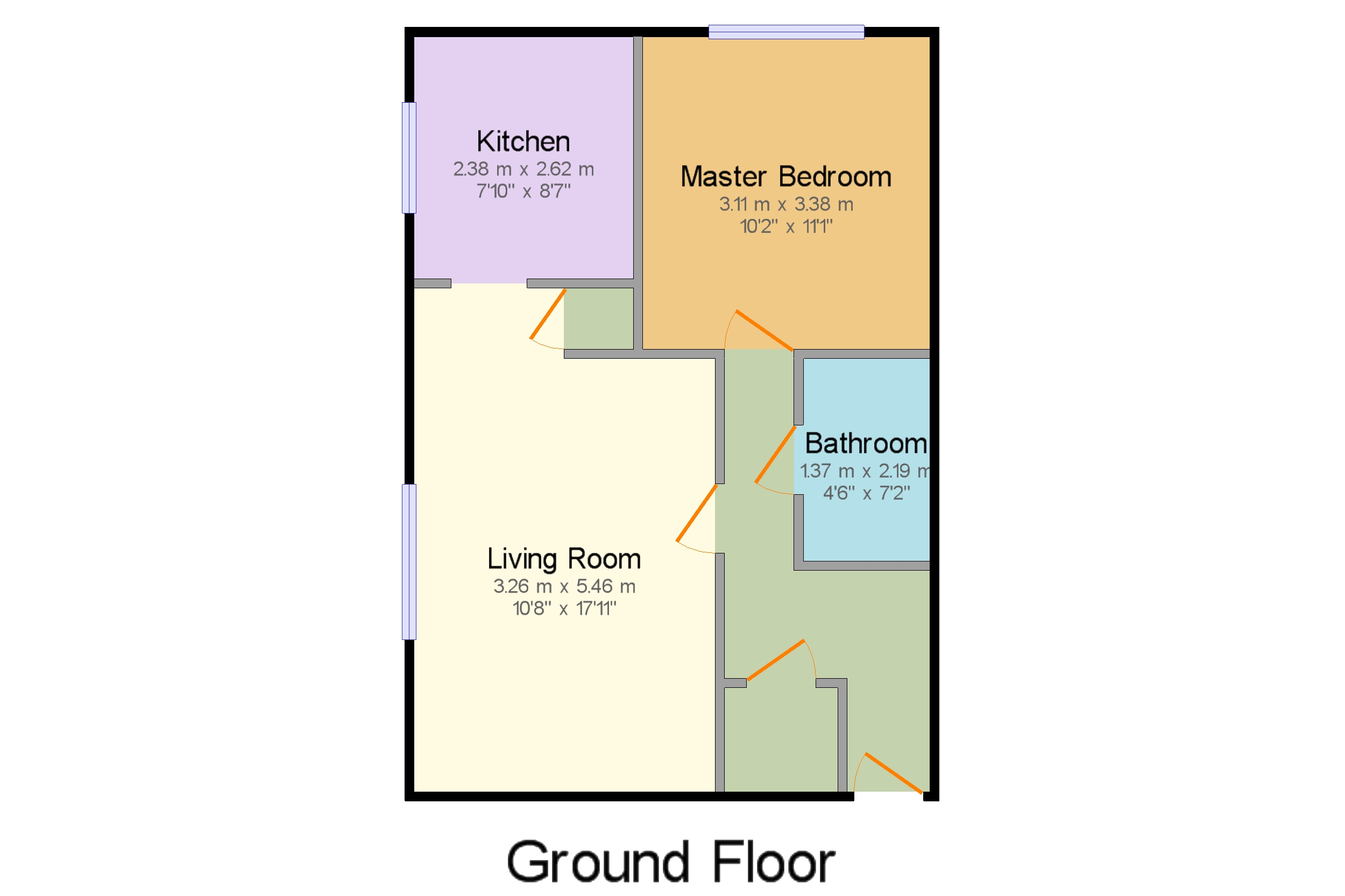 Quayside Road, Southampton, Hampshire, United Kingdom SO18, 1 bedroom