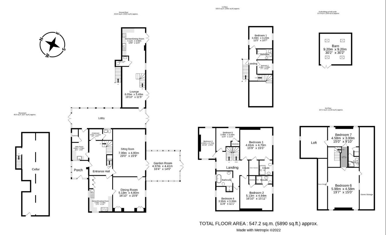 Blockhouse Farm, Nynehead, Wellington floorplan