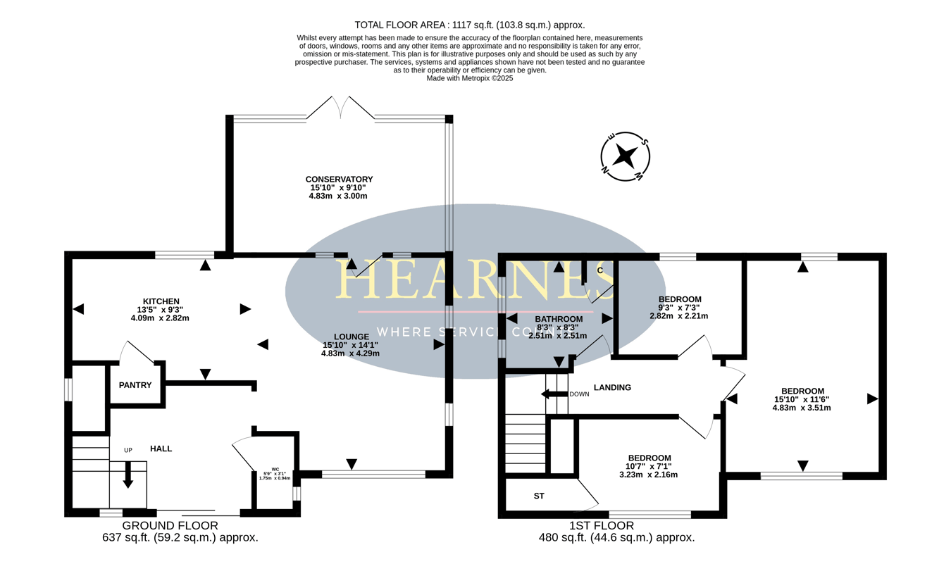 Assindia, The Crossways, Poole floorplan