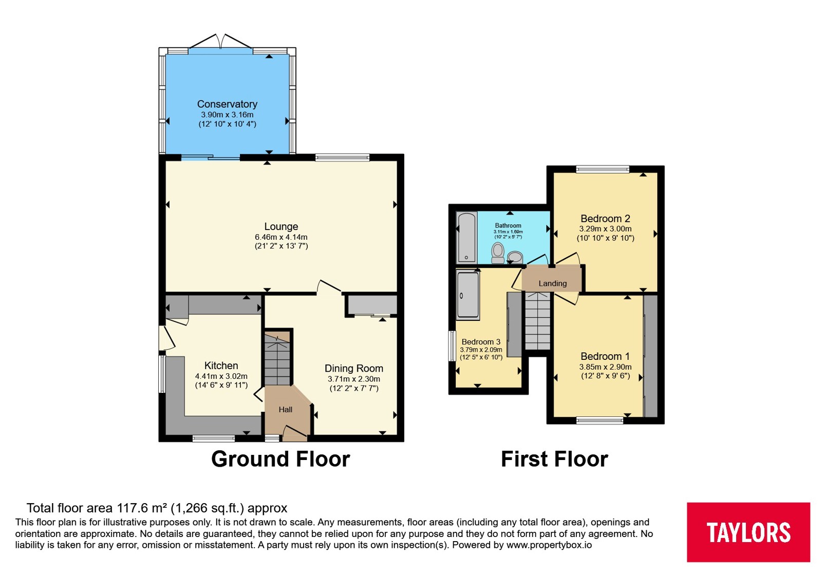 122, Manor Lane, Charfield floorplan