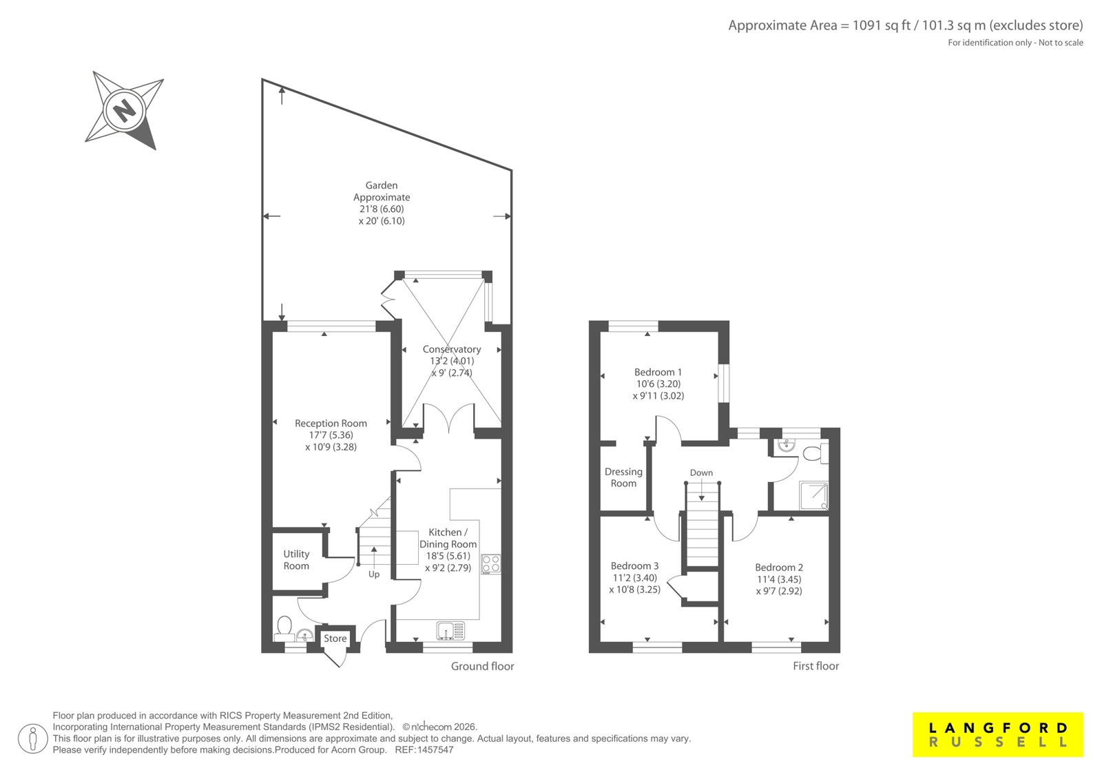 15, Conifer Way, Kent floorplan
