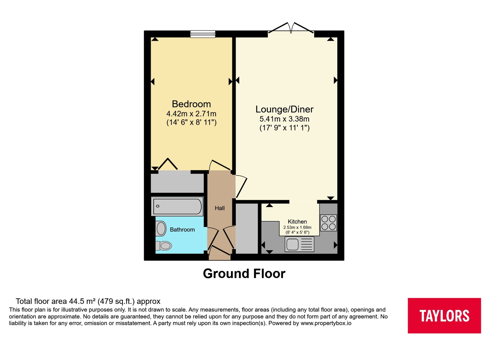 5, Laburnum Court, Leighton Buzzard floorplan