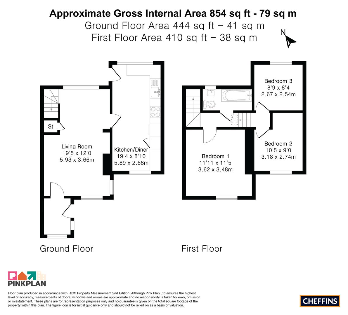 Appletree Cottage, 8, Butt Lane, Milton floorplan