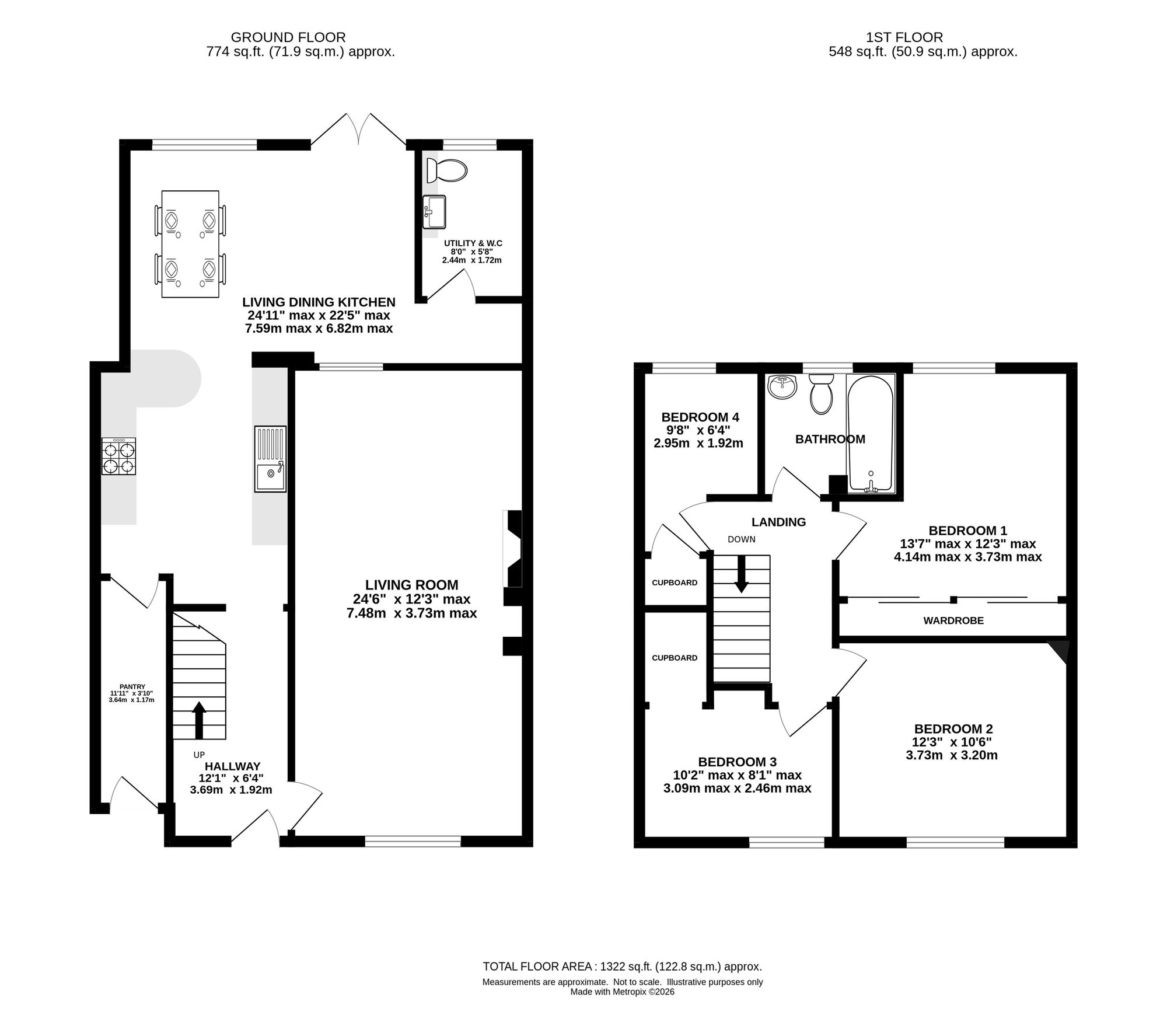 17 Edenfield Road, Knutsford floorplan