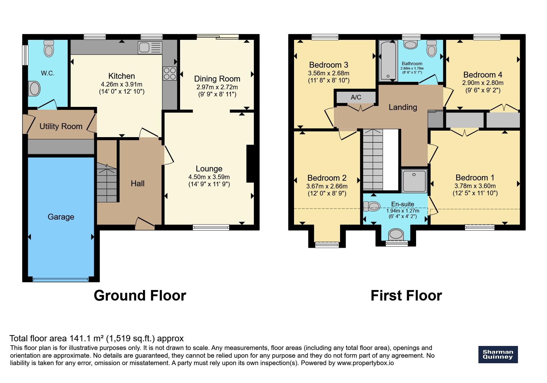90, Blackbear Lane, Wisbech floorplan