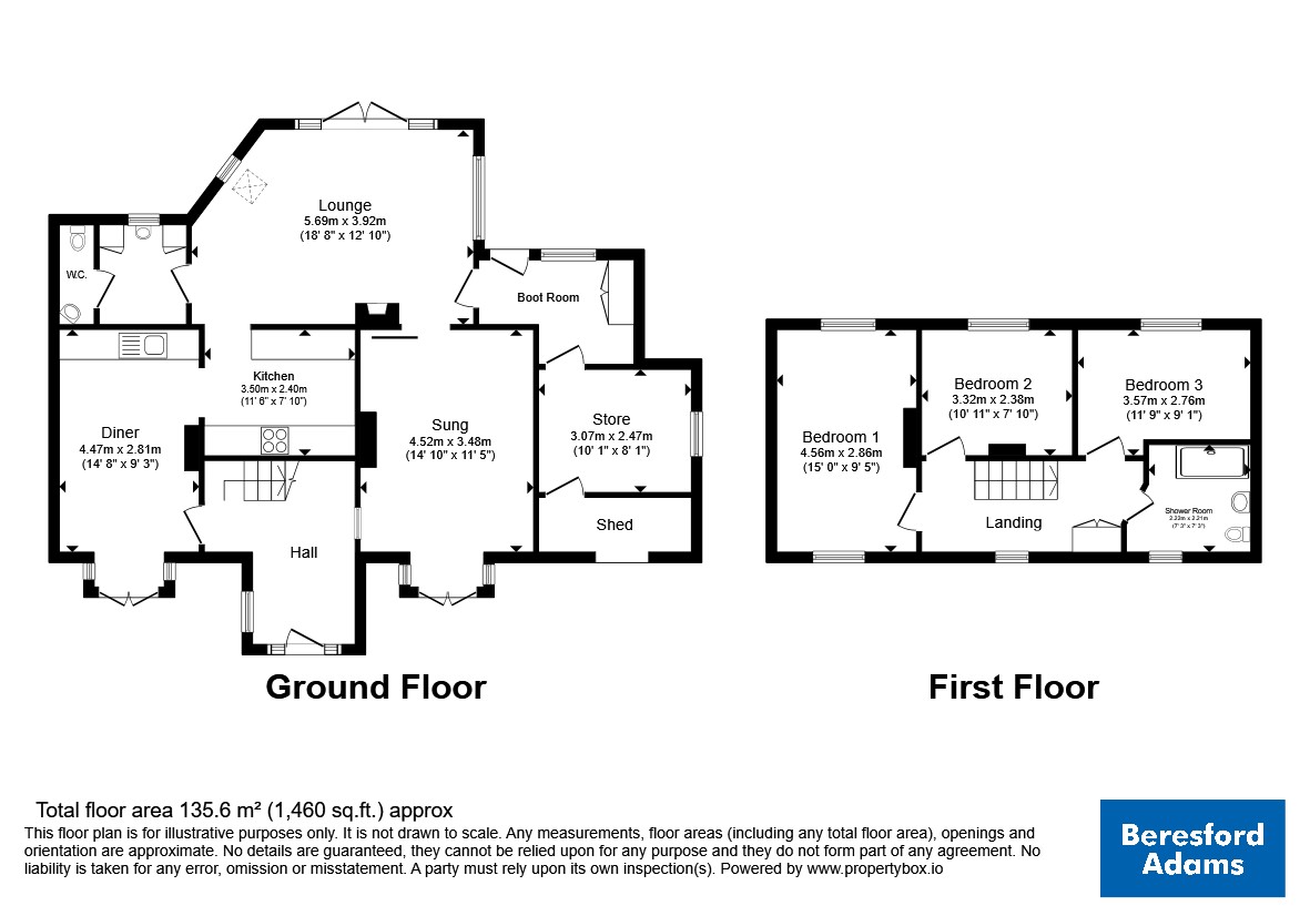 Graig, Colwyn Bay floorplan