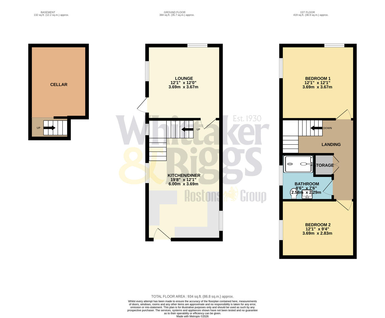 17A, Hatton Street, Macclesfield floorplan