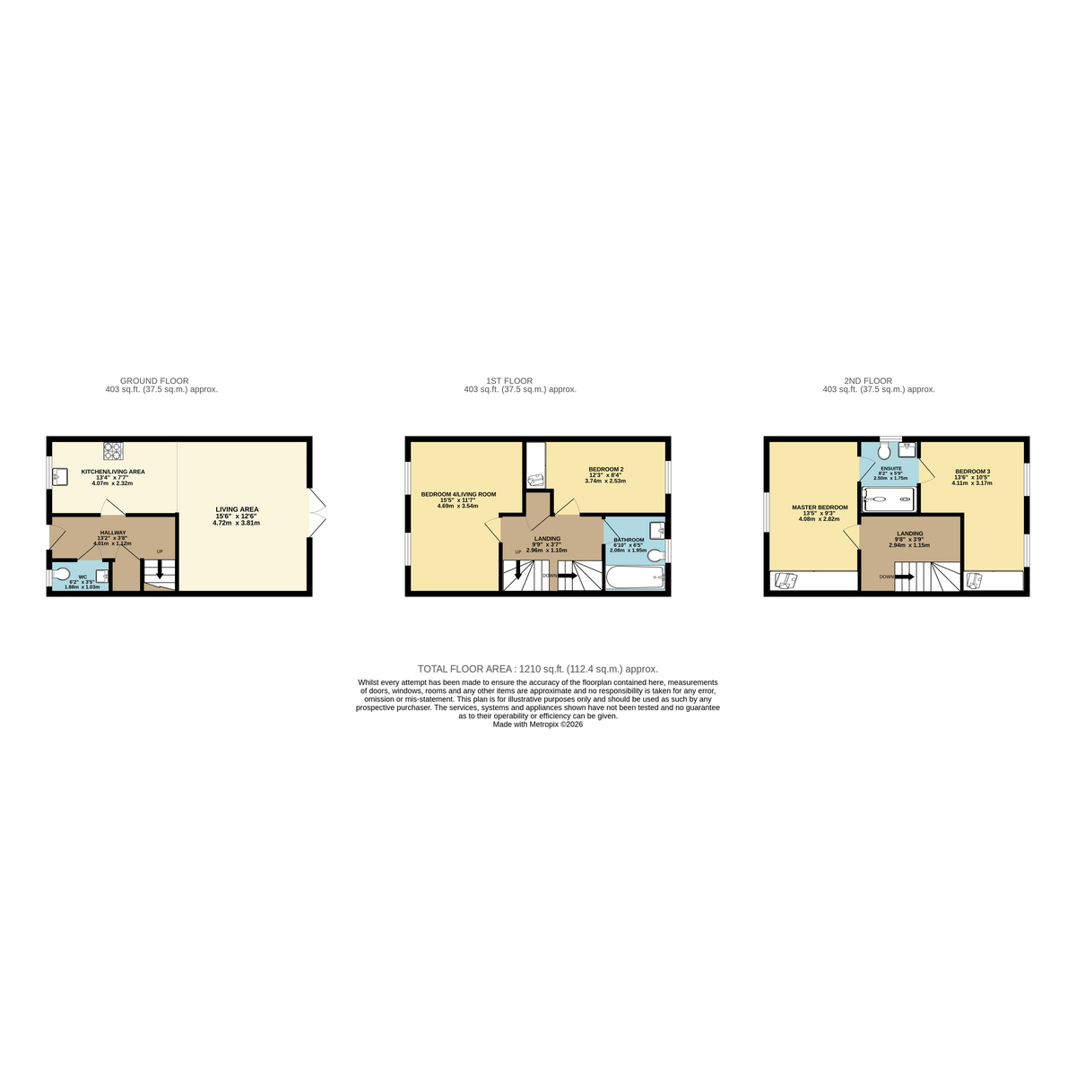 29, Greenways Road, Burton-on-Trent floorplan