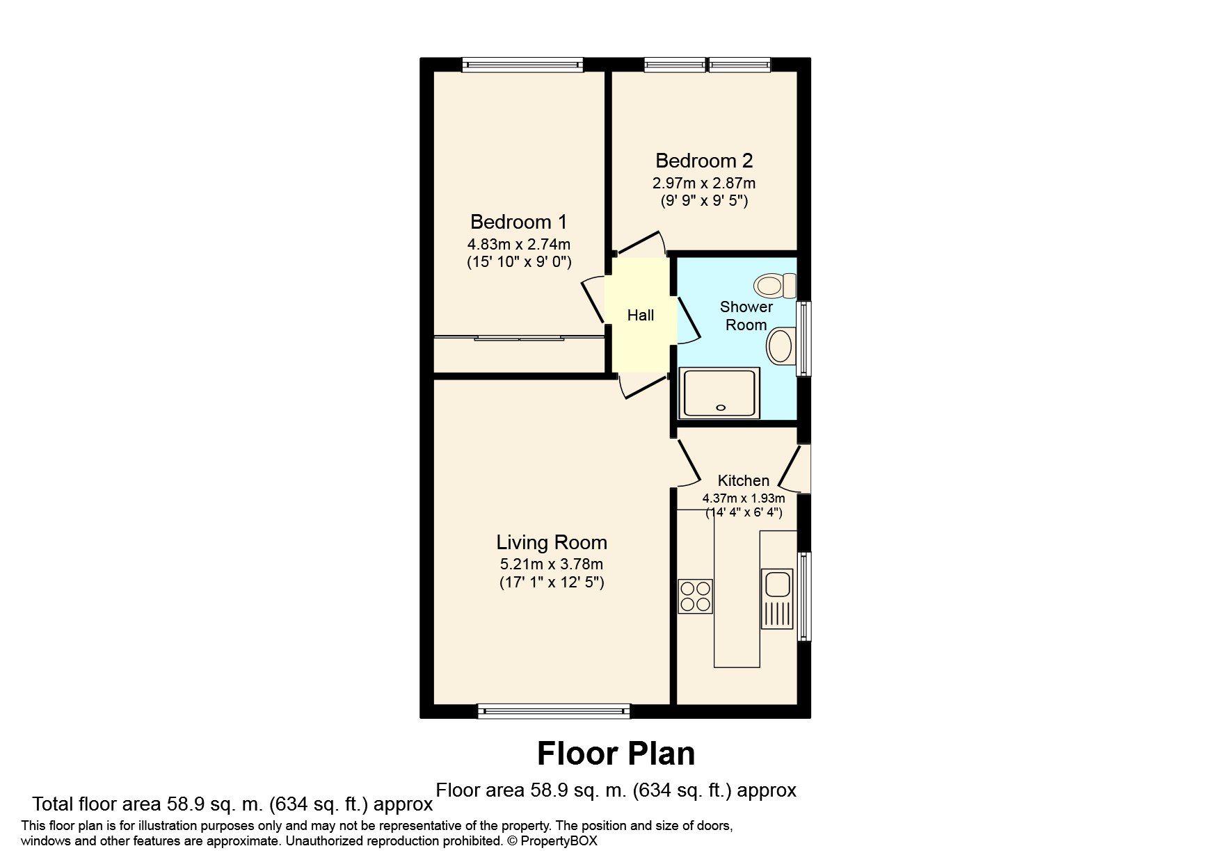 2 bed semidetached bungalow for sale in Collingwood Road, Horsham RH12