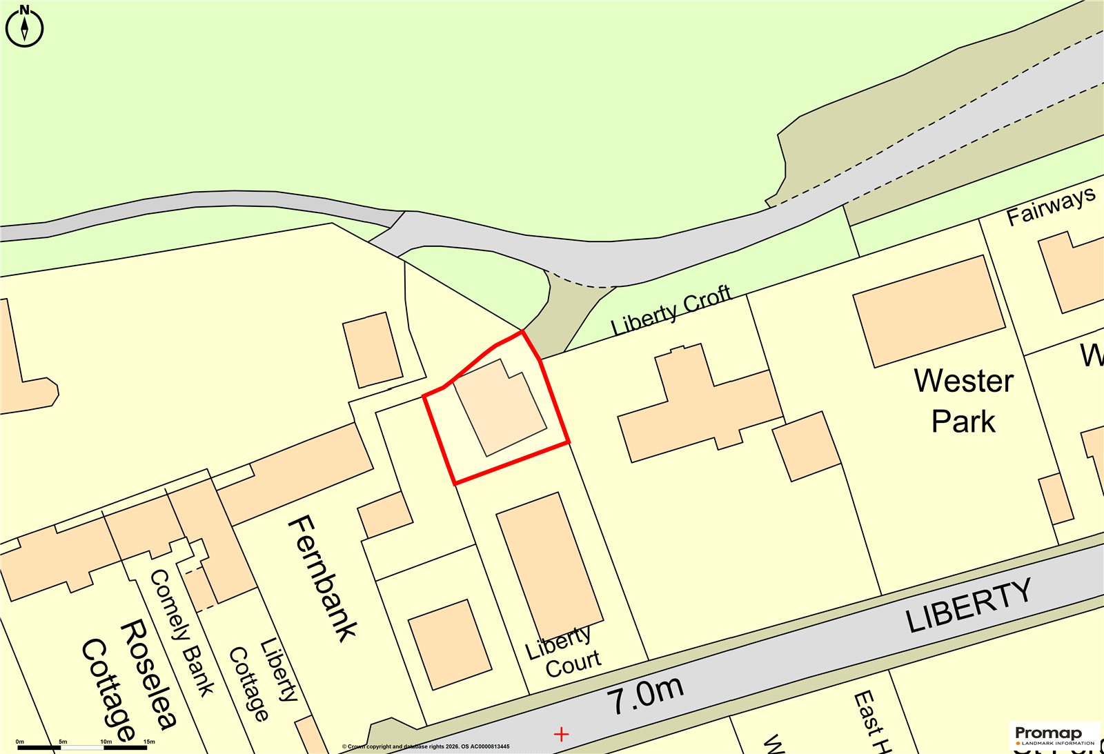 Liberty Croft, Elie floorplan
