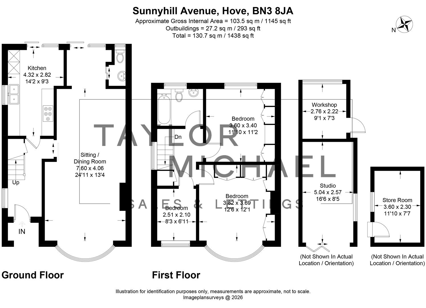 42, Sunninghill Avenue, Hove floorplan