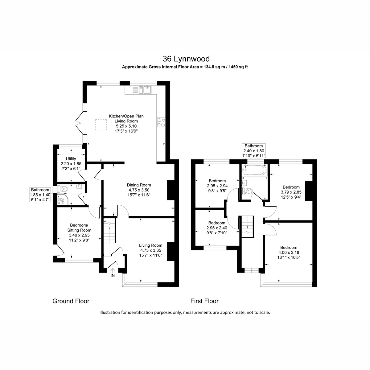 36, Lynnwood Road, Manchester floorplan