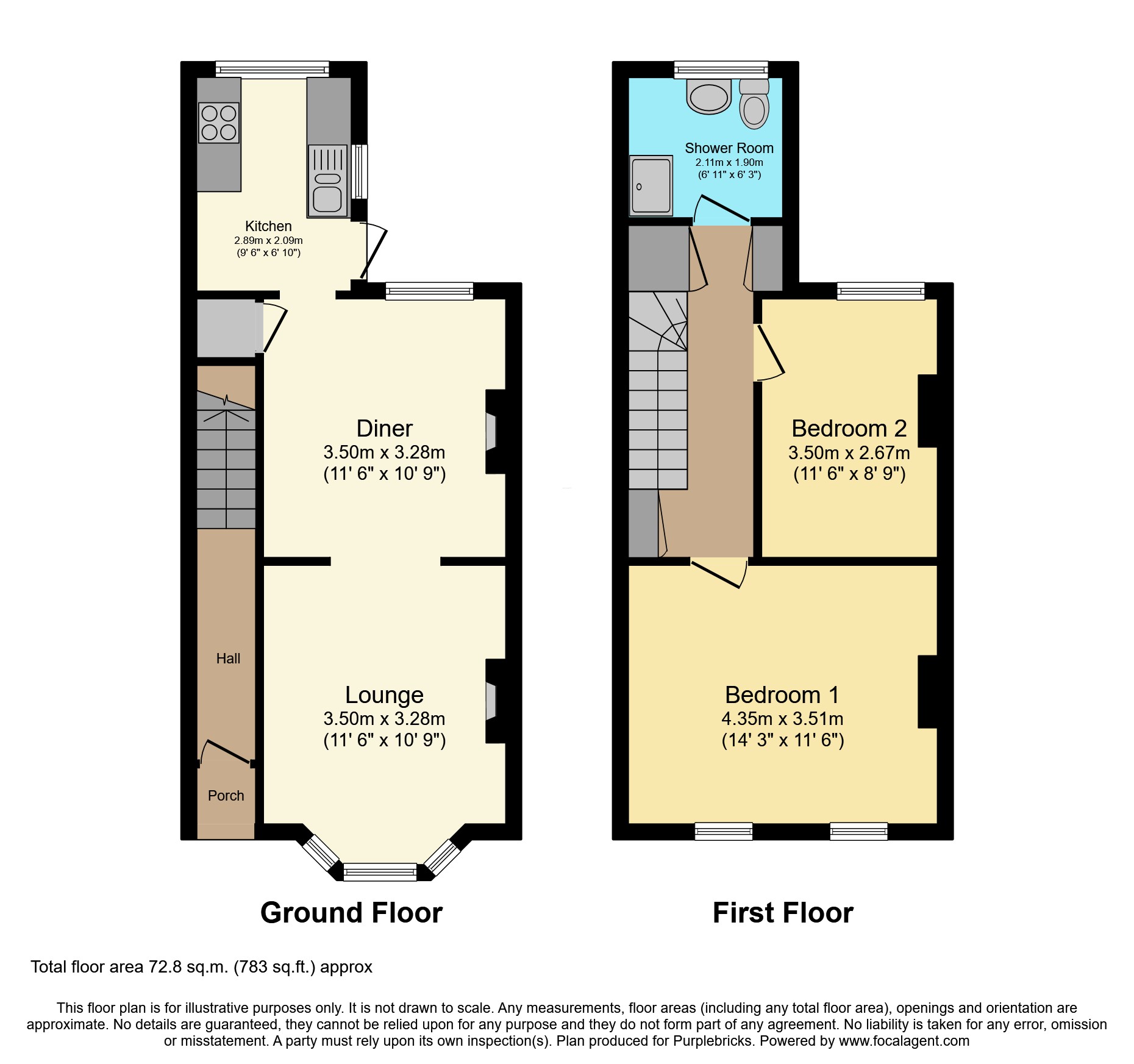 95, Bostall Lane, Abbey Wood floorplan