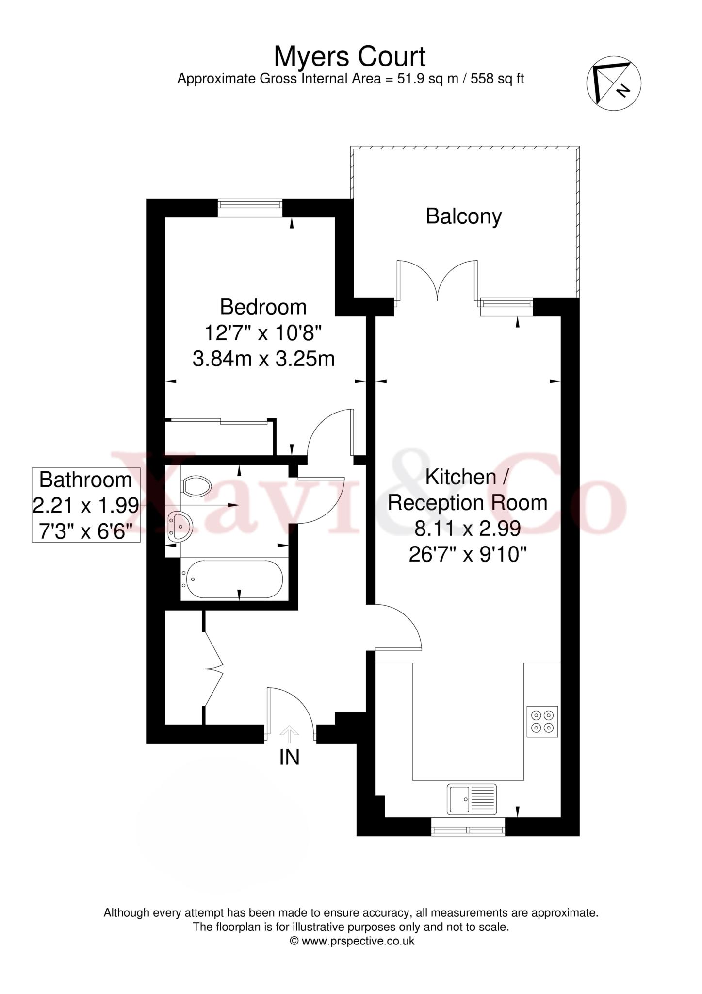 Myers Court, Brentford floorplan