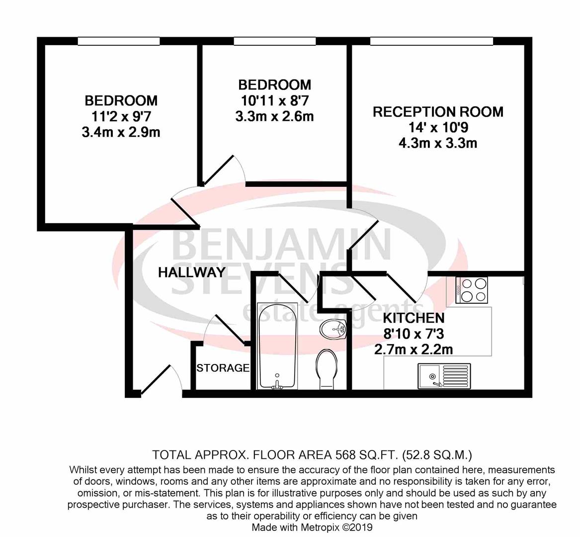 2 Bedrooms  to rent in Springwood Crescent, Edgware HA8