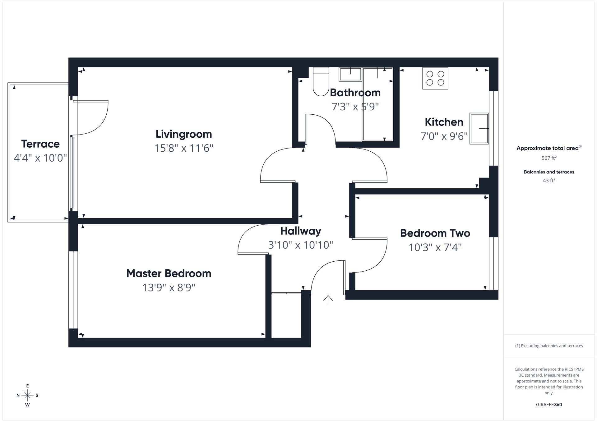 29 Dorchester Court,, Liebenrood Road, Reading floorplan