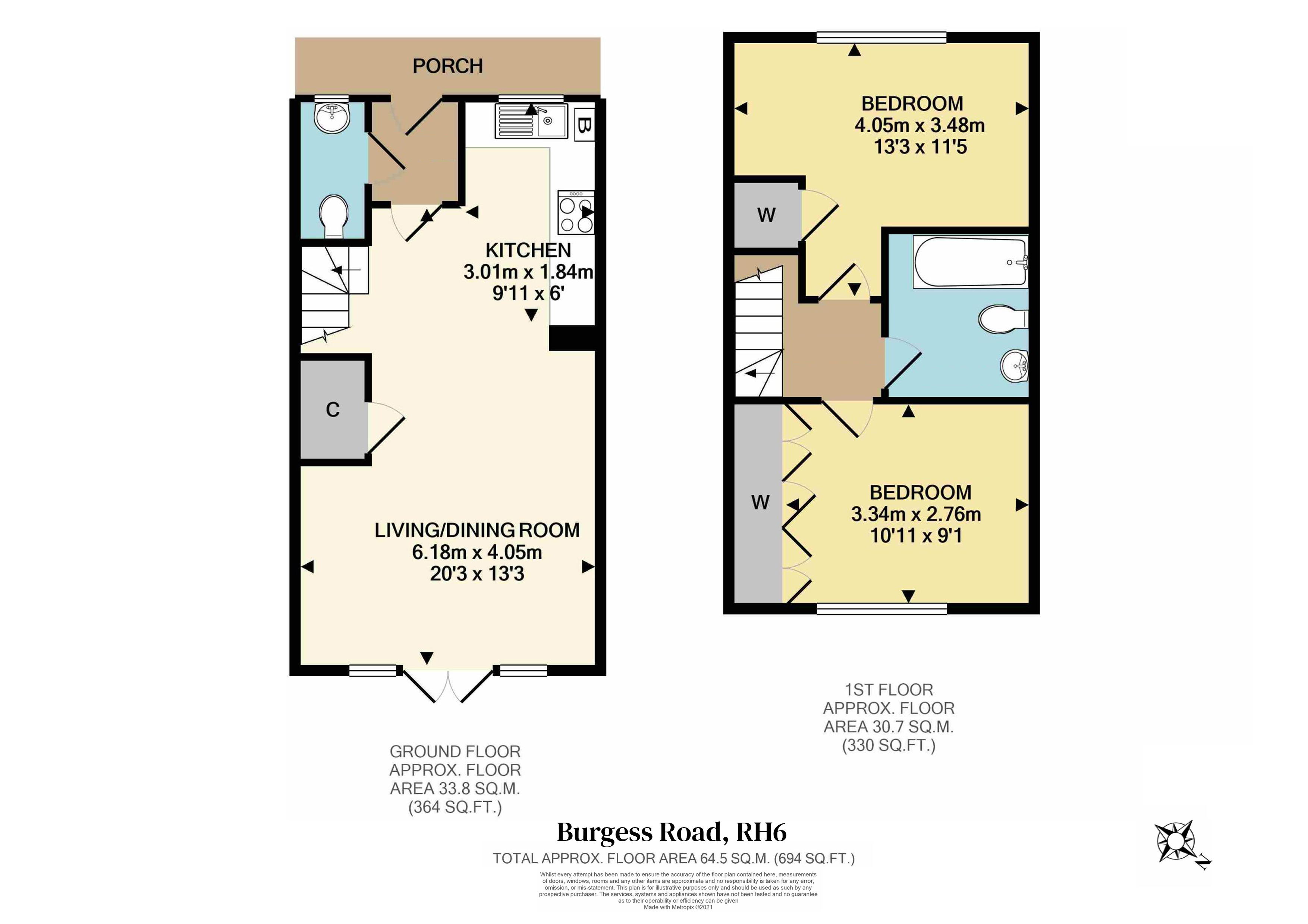 27, Burgess Road, Surrey floorplan