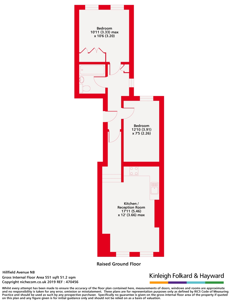 Hillfield Avenue, London floorplan