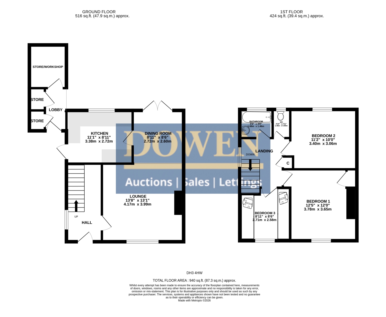 Riding Hill, Chester le Street floorplan