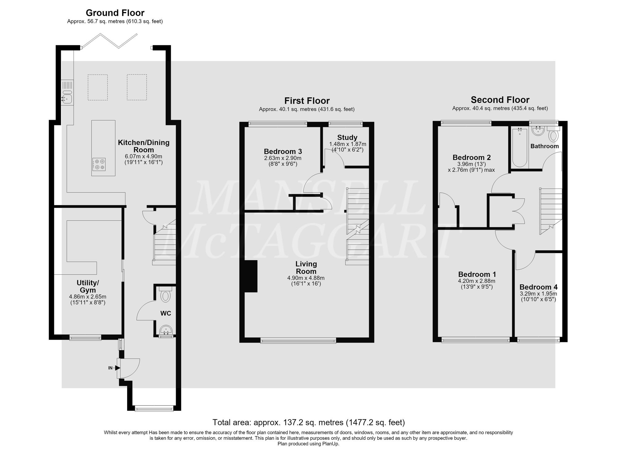 75 Arden Road, Crawley floorplan