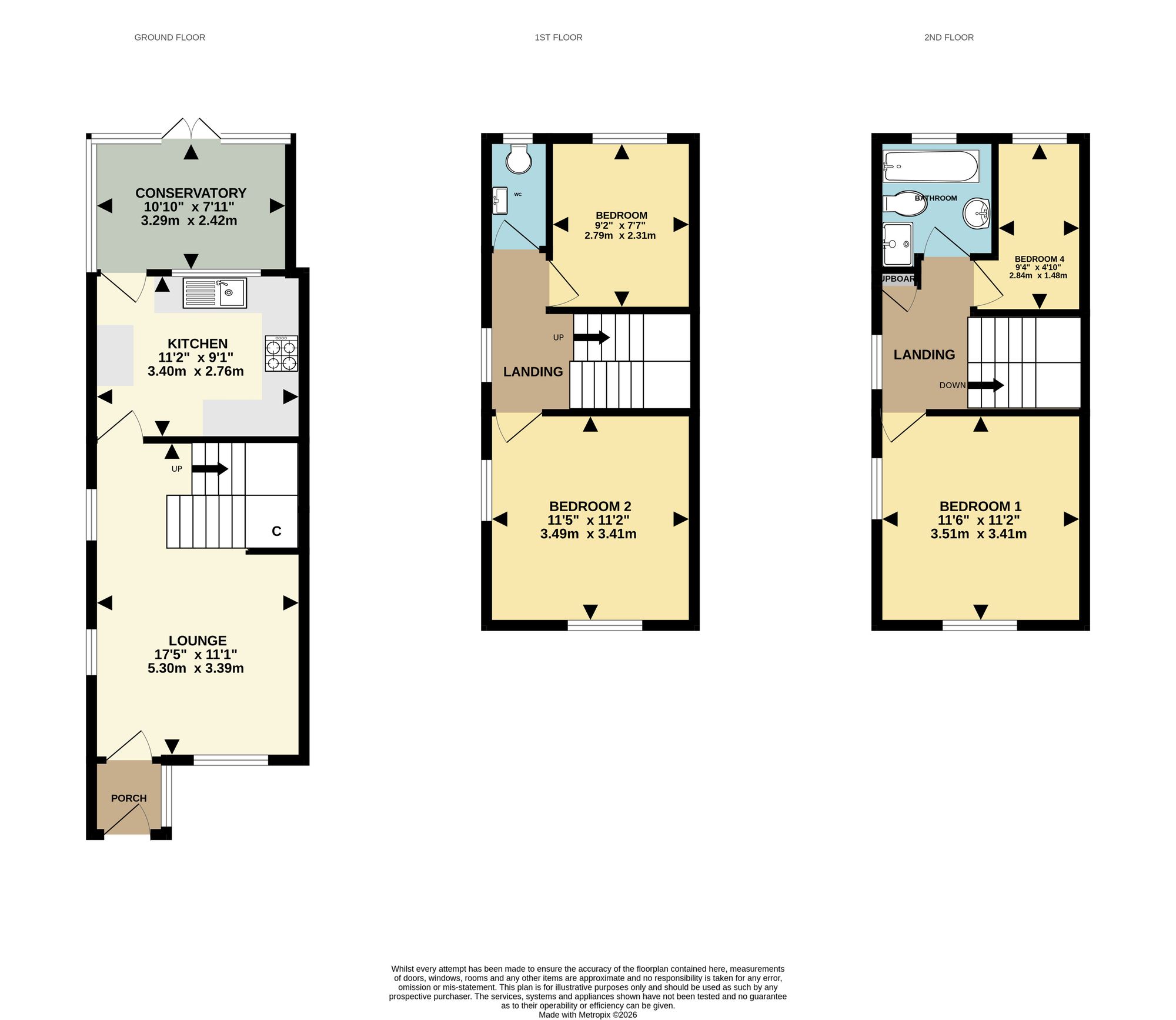 12 Periwinkle Close, Sittingbourne floorplan