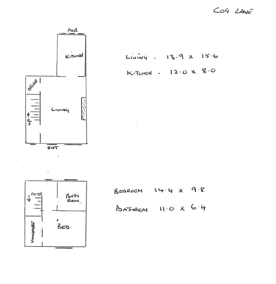 81, Cog Lane Burnley floorplan