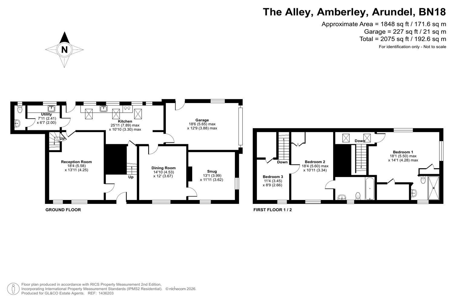 Amberley Cottage, The Alley, Amberley floorplan