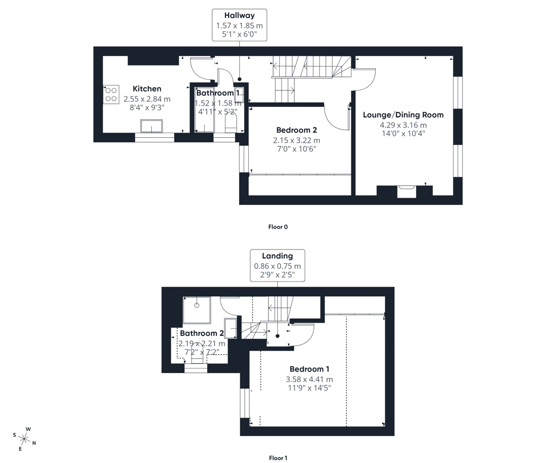 101, Sherbrooke Road, London floorplan