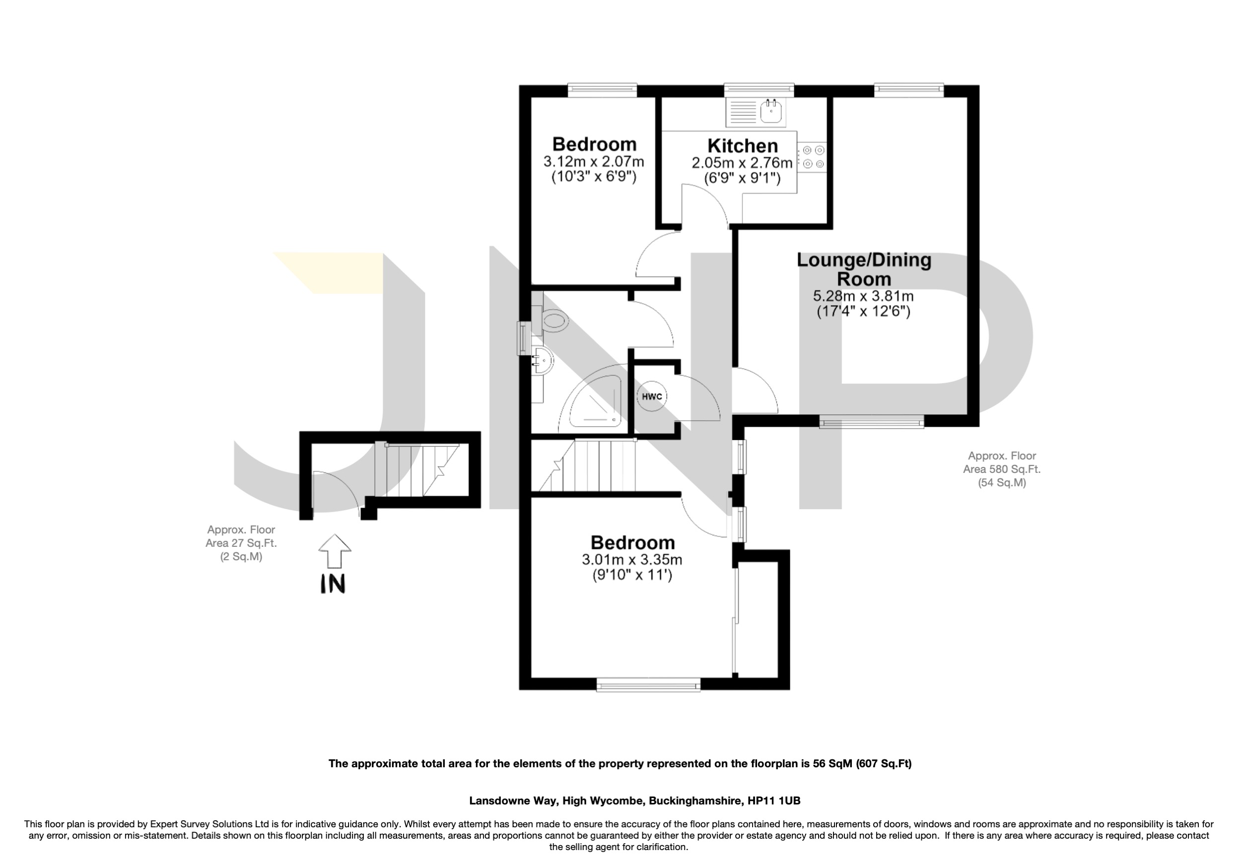75, Lansdowne Way, Buckinghamshire floorplan