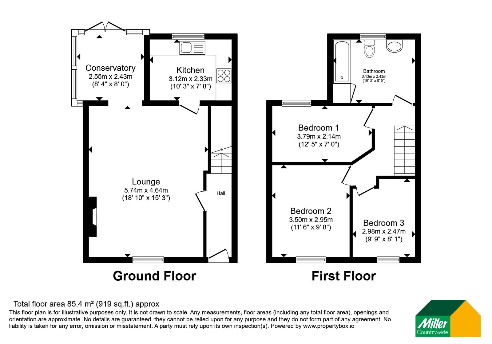 2, New Road, Cornwall floorplan