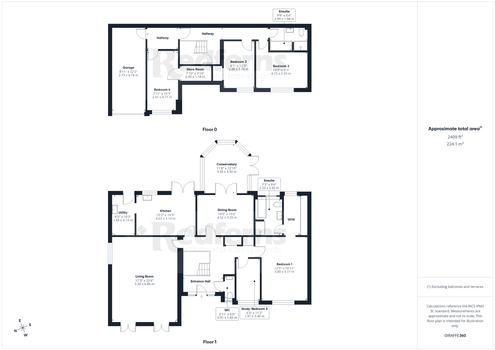 14, Regency Gate, Sidmouth floorplan