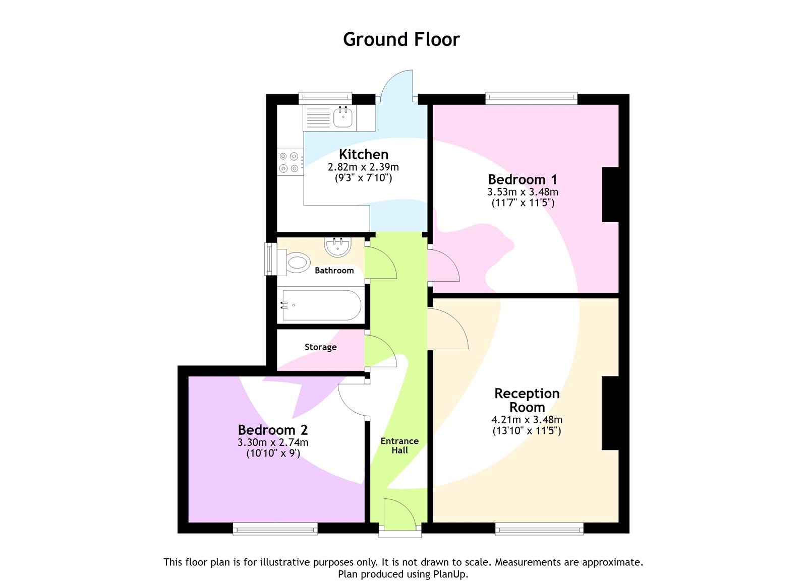 141, Sibthorpe Road, London floorplan