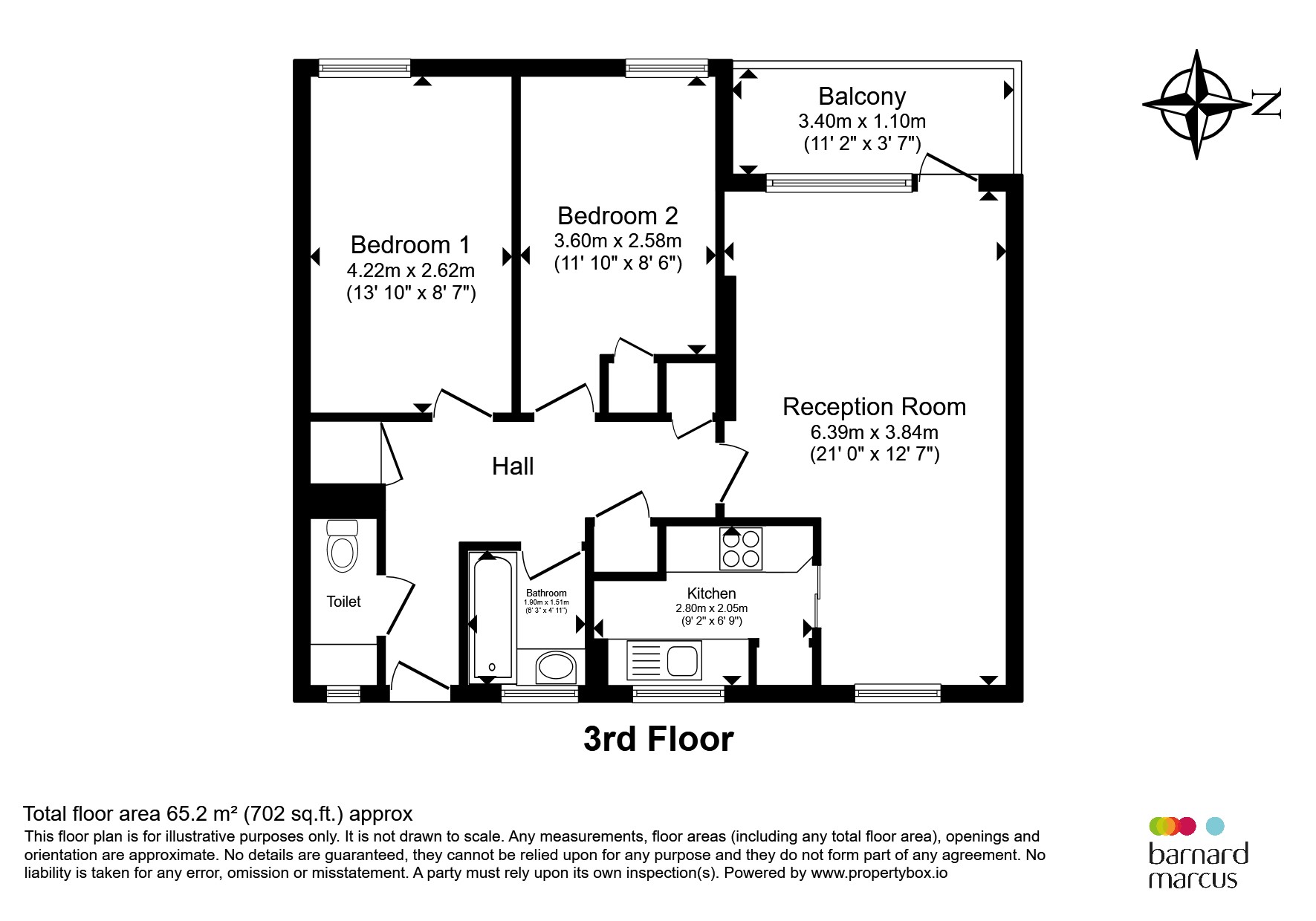 31, Watford Close, London floorplan