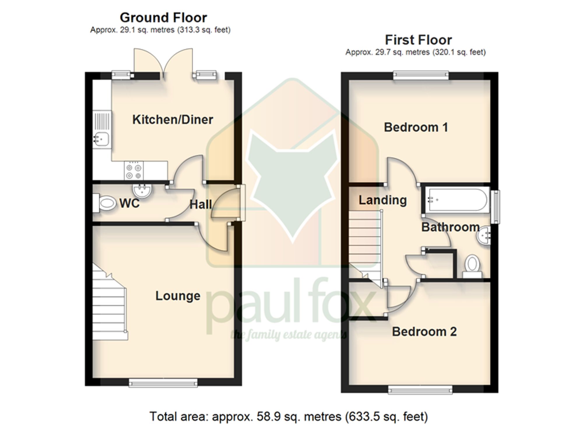 23 Wheat Lane, Brigg floorplan