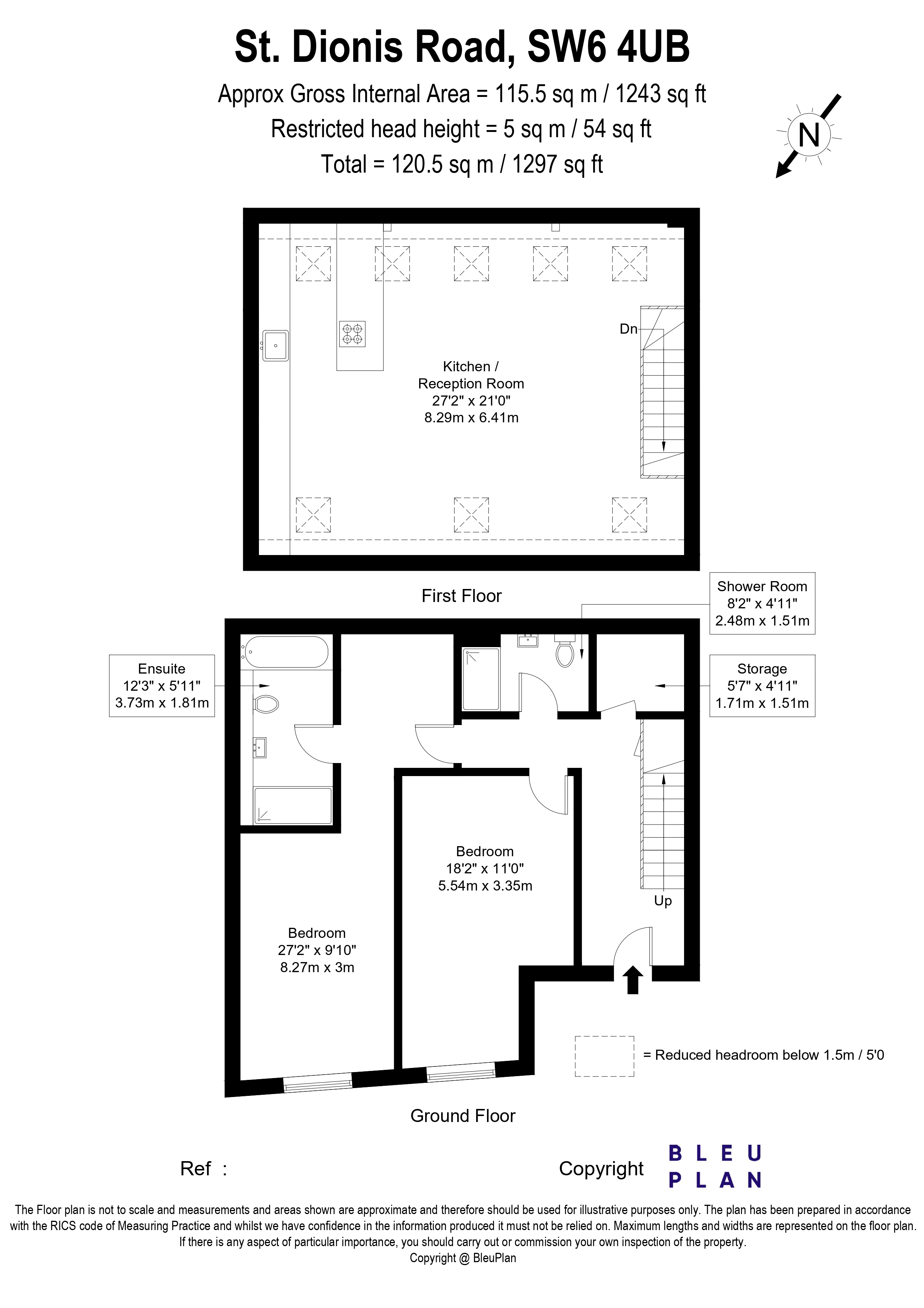 57b, St. Dionis Road, St. Dionis Road floorplan