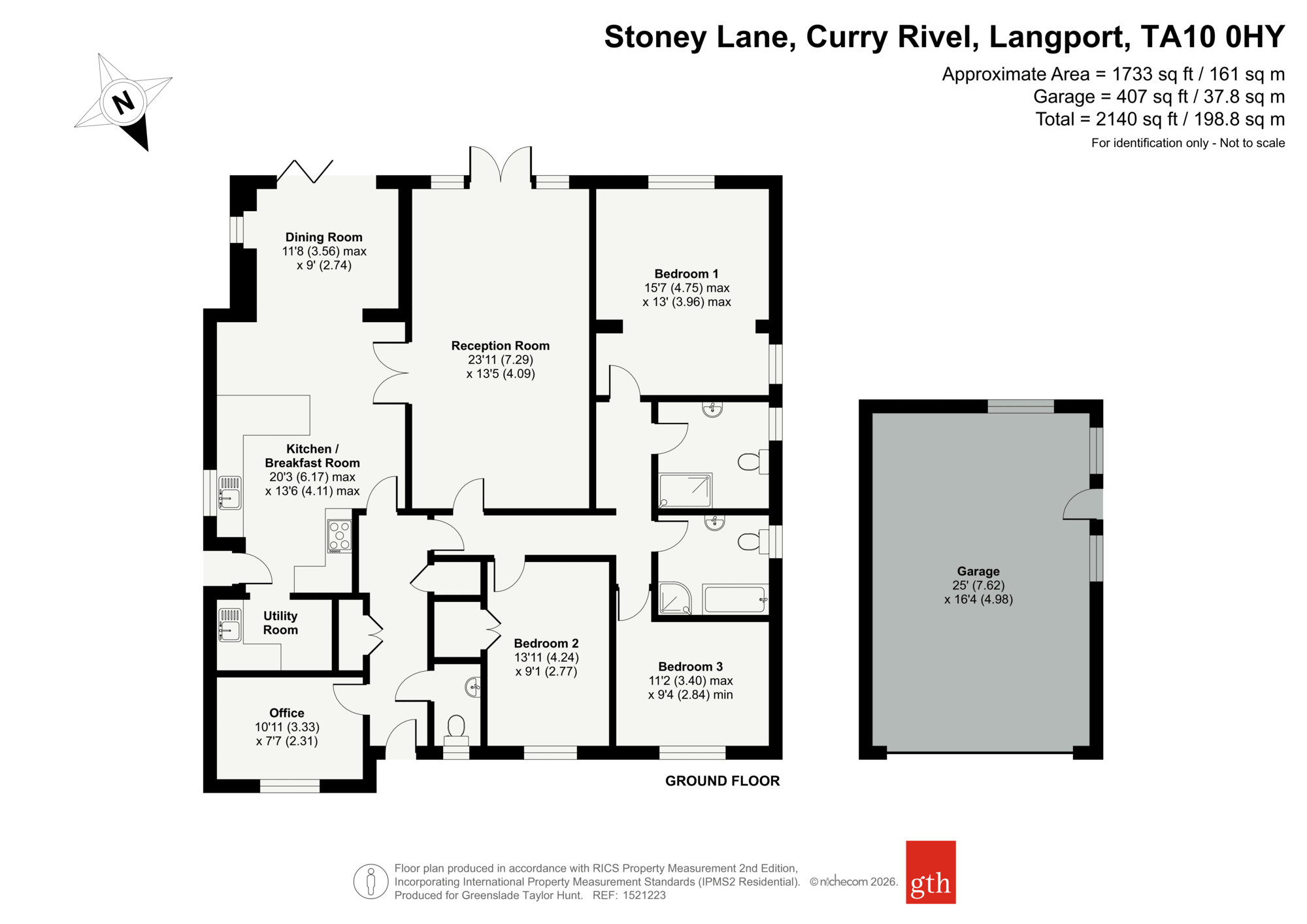 Lynton,, Stoney Lane, Langport floorplan