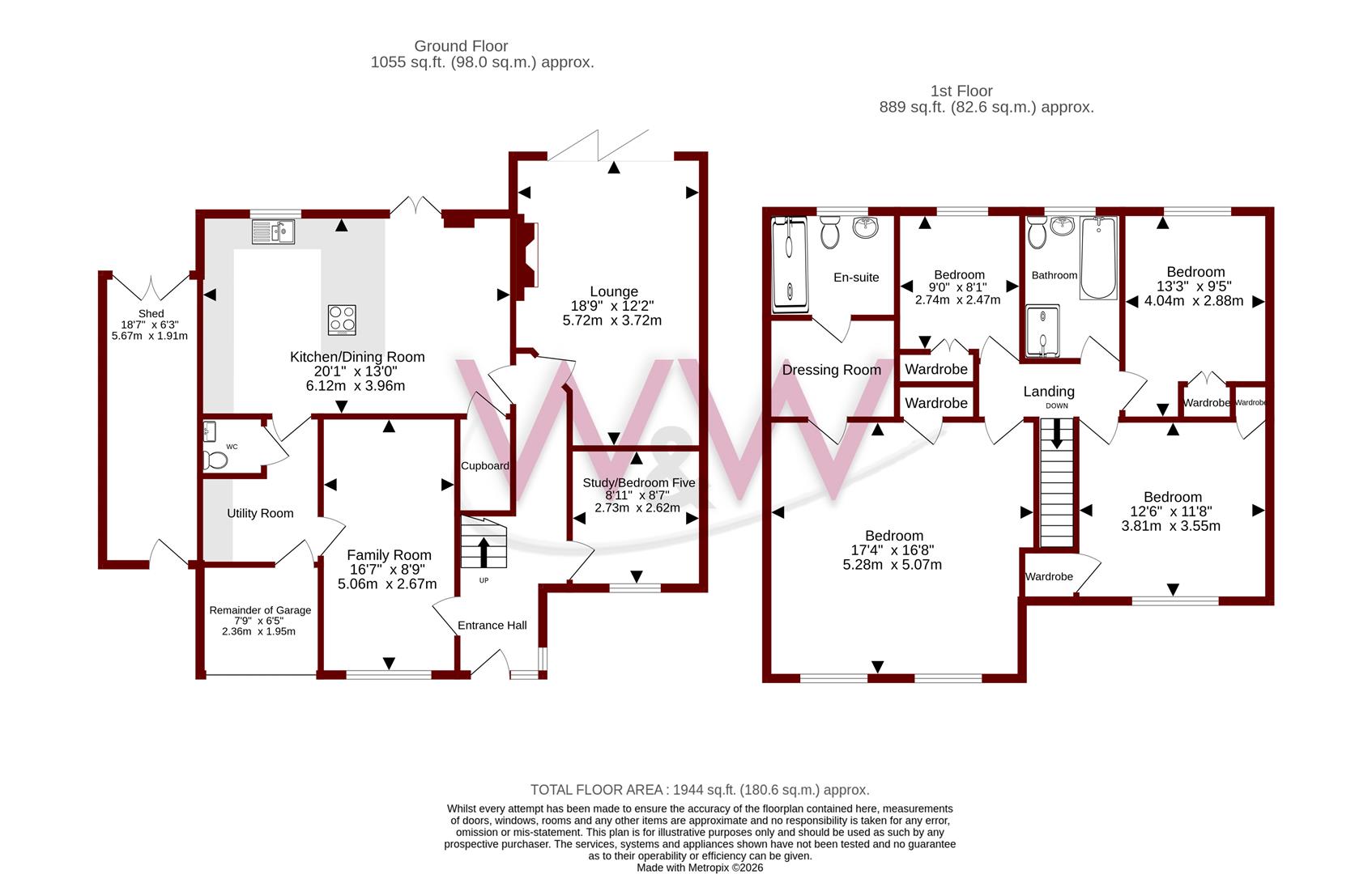87, Abshot Road, Titchfield Common floorplan
