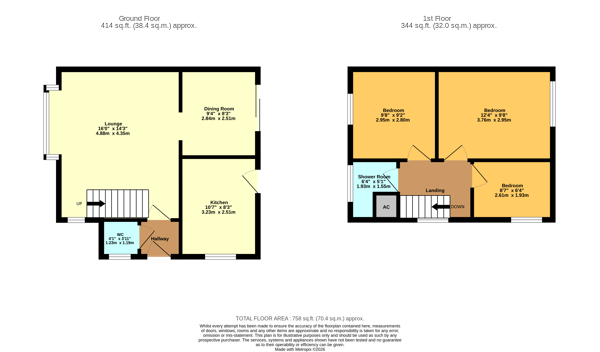 Rylestone Close, Meir Park, Stoke-on-trent floorplan