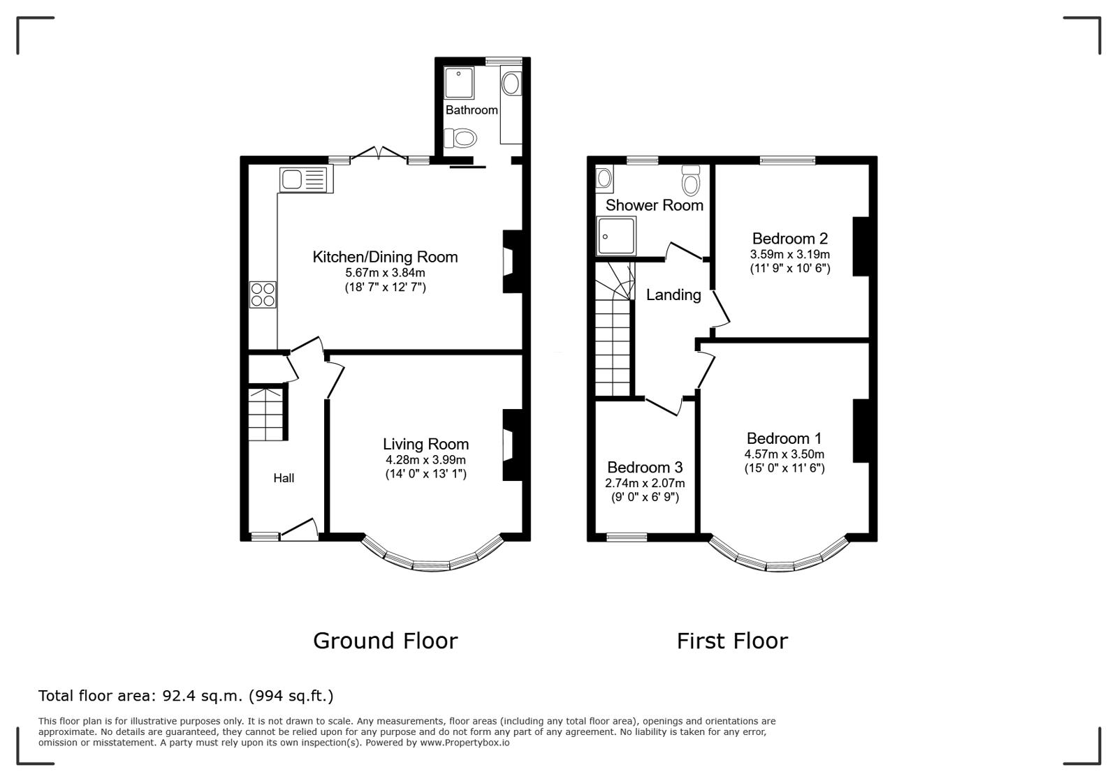 South Avenue, Essex floorplan