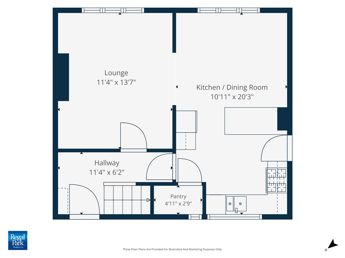 9, Rowan Avenue, Peterborough floorplan
