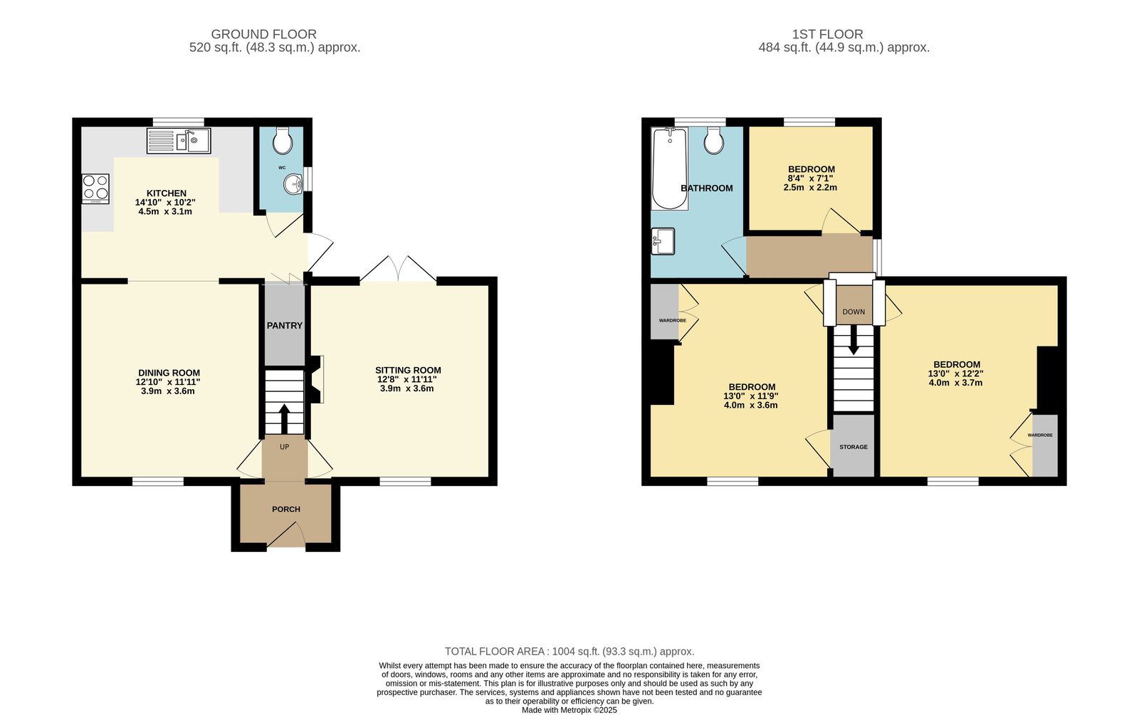 101,Quarry Cottage, Newtown Road, Malvern floorplan