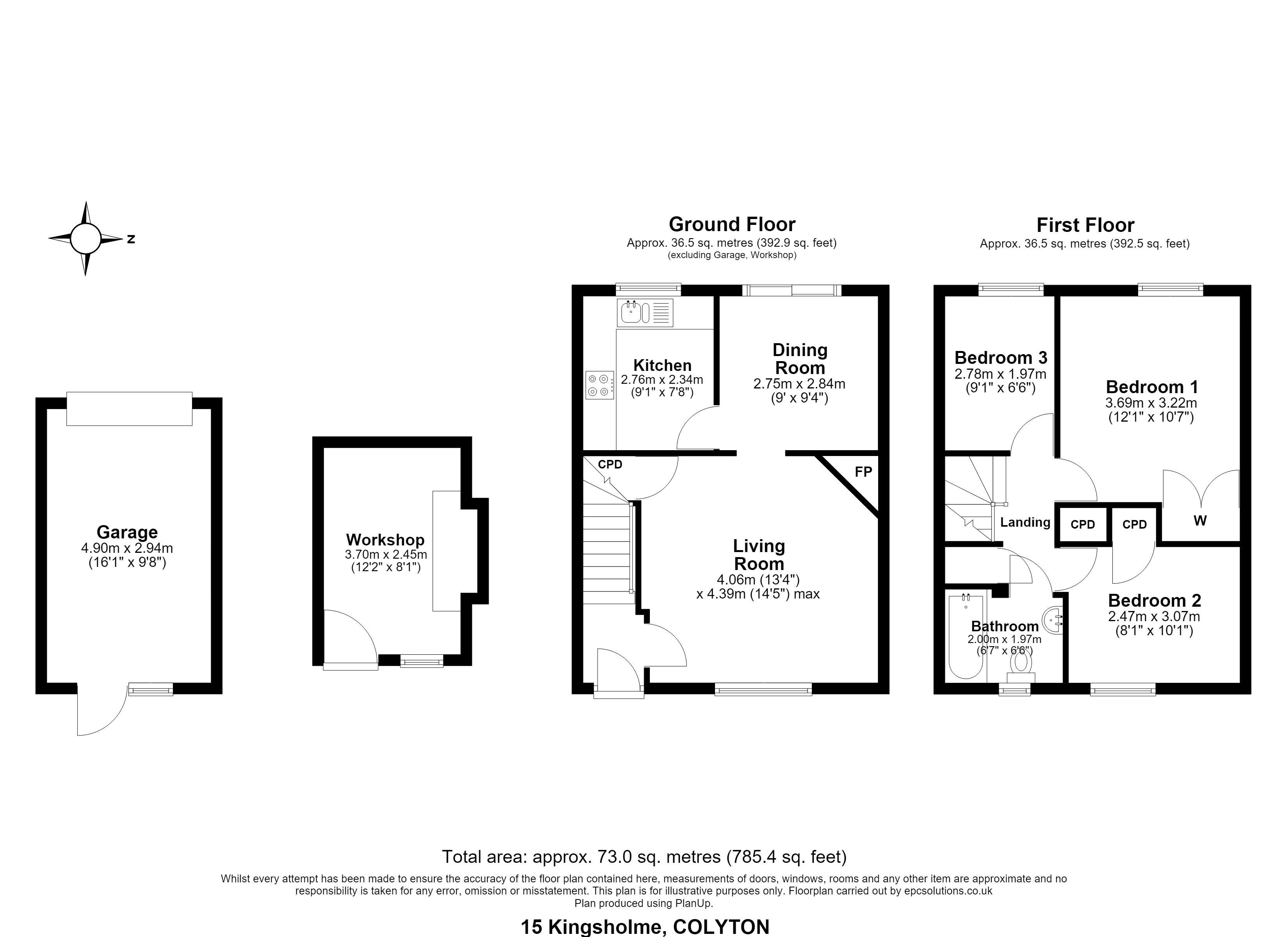 15, Kingsholme, Colyton floorplan