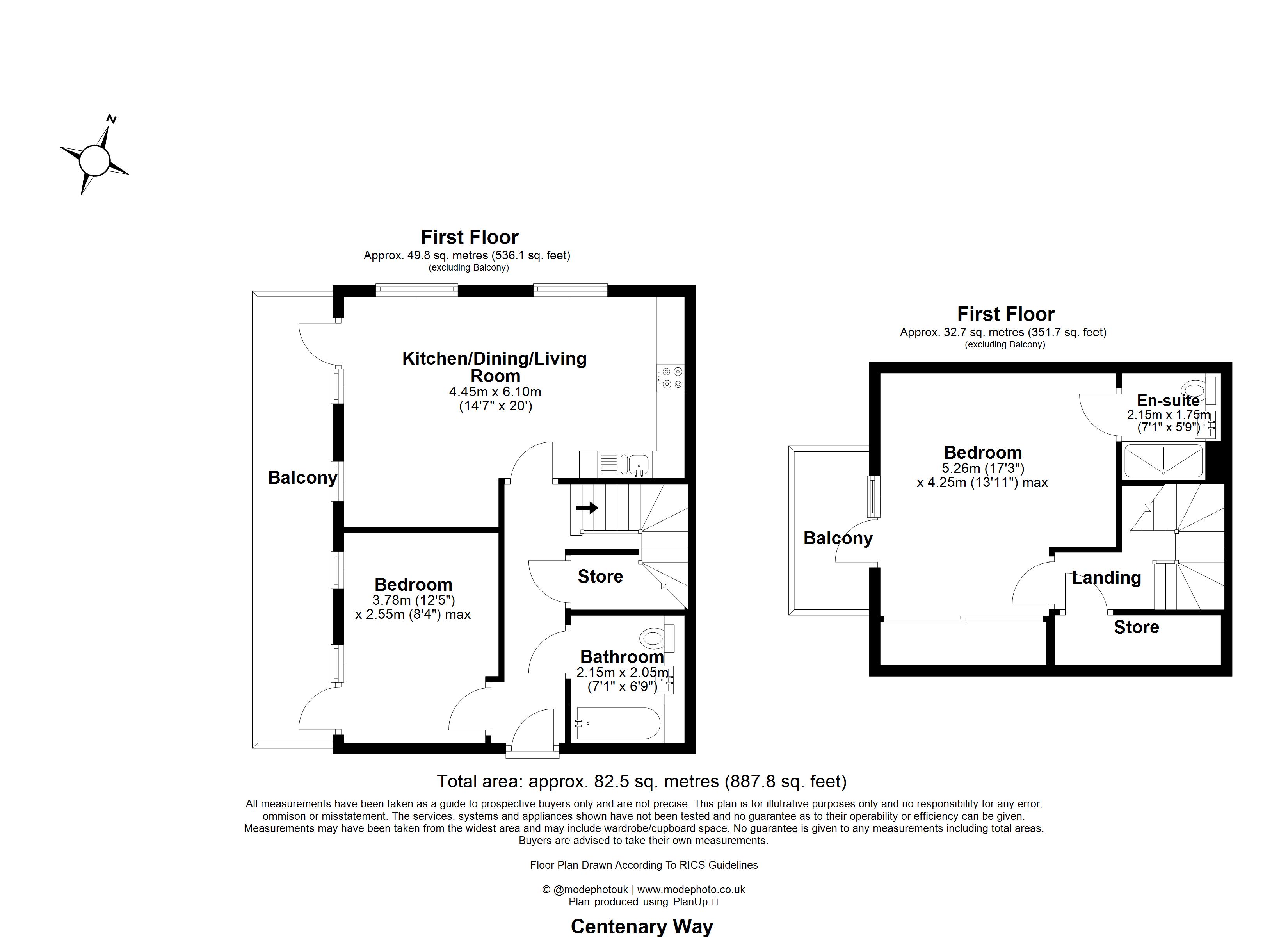 89, Centenary Way, Chelmsford floorplan