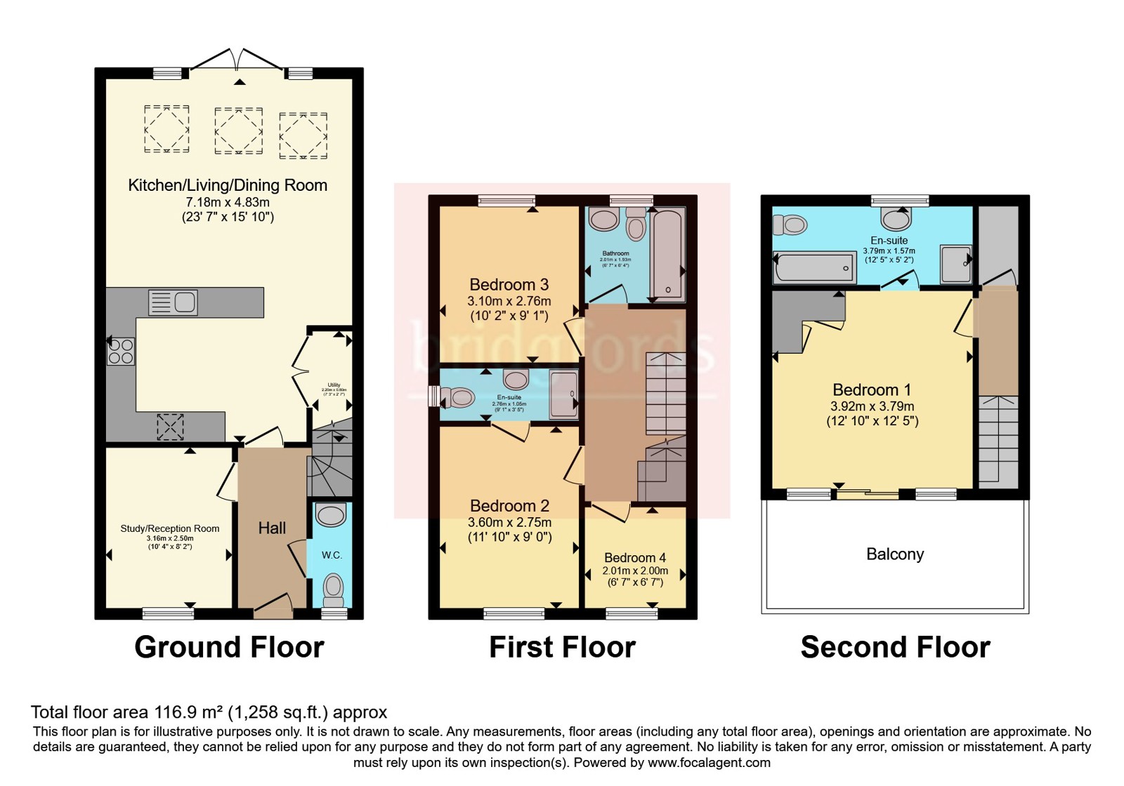 19, Beacon Fell Drive, Cheshire floorplan